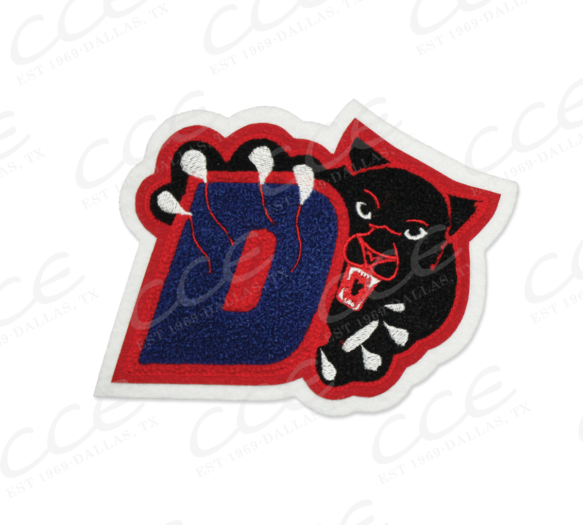 Duncanville HS Panthers Sleeve Mascot