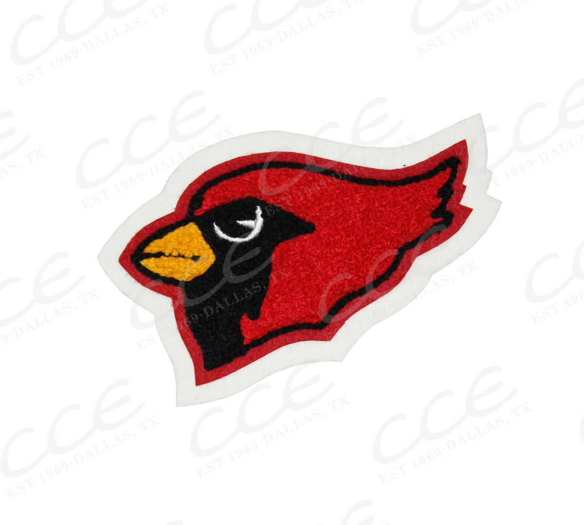 Pottsboro HS Cardinals Sleeve Mascot