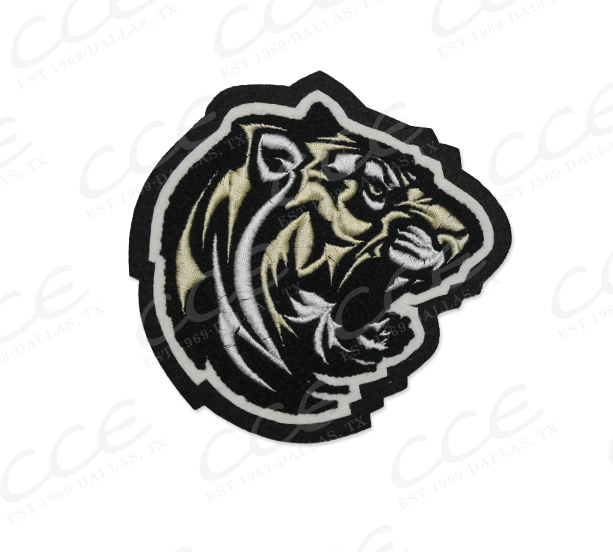 Conroe HS Tigers Sleeve Mascot