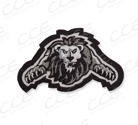 Lockhart HS Lions Sleeve Mascot