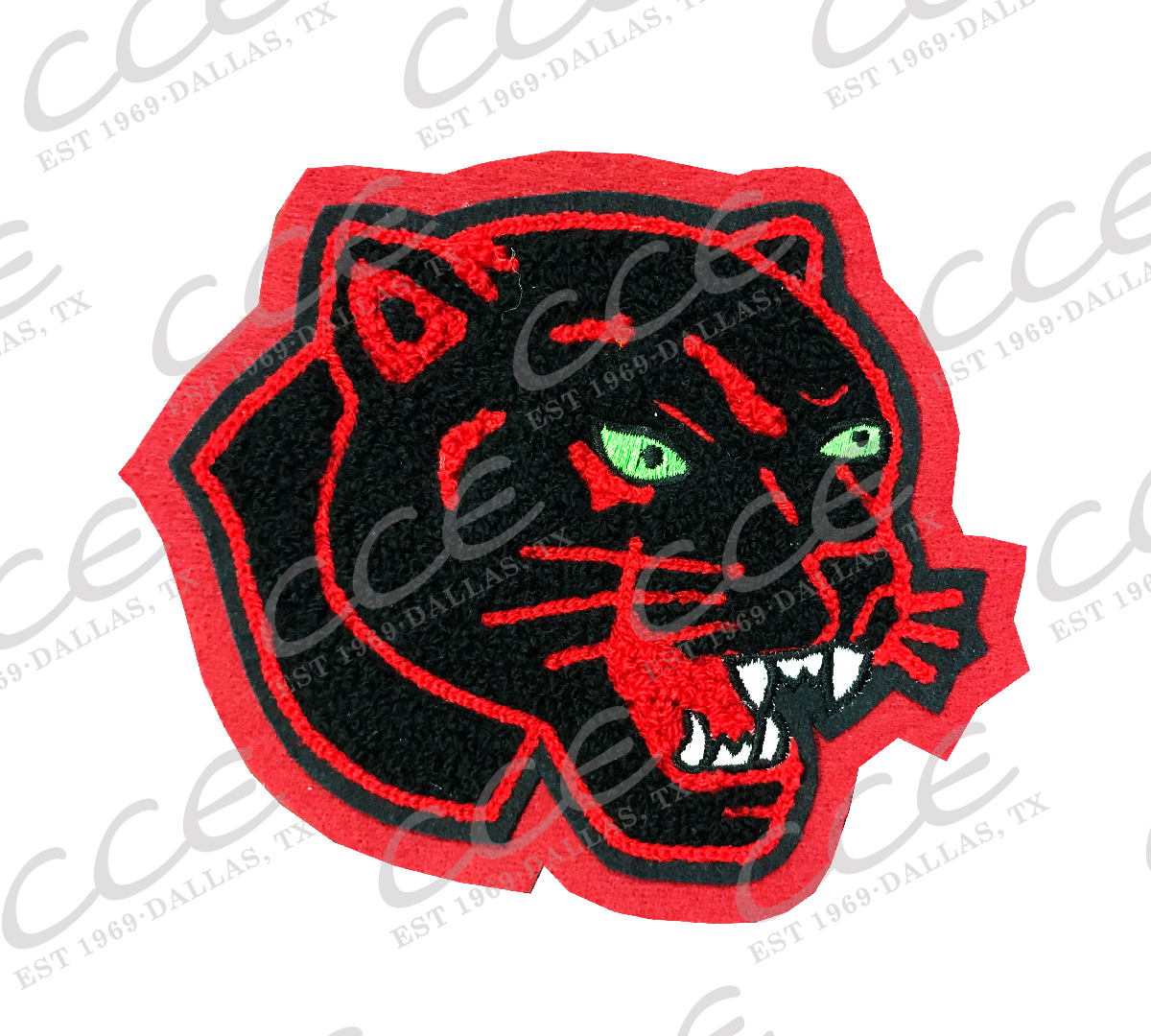 Colleyville Heritage HS Panther Sleeve Mascot – SSR Jackets Patch Store