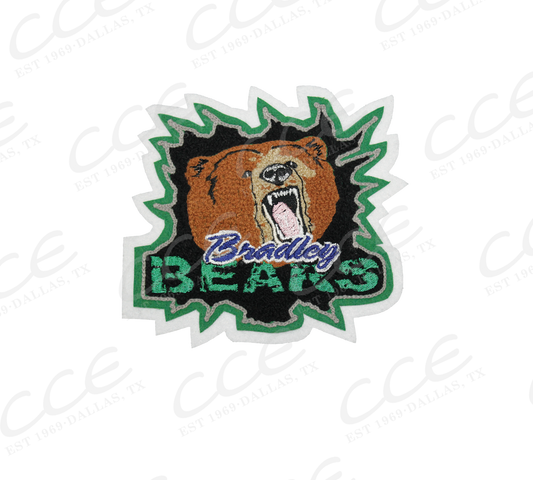 Bradley HS Bears Sleeve Mascot