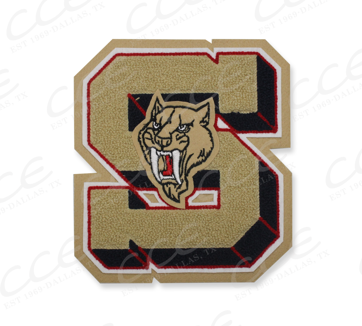 Southmoore HS (OK) Sabertooth S Sleeve Patch