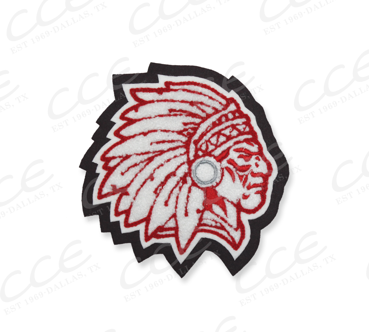 Cherokee HS (OK) Chief Sleeve Mascot – SSR Jackets Patch Store