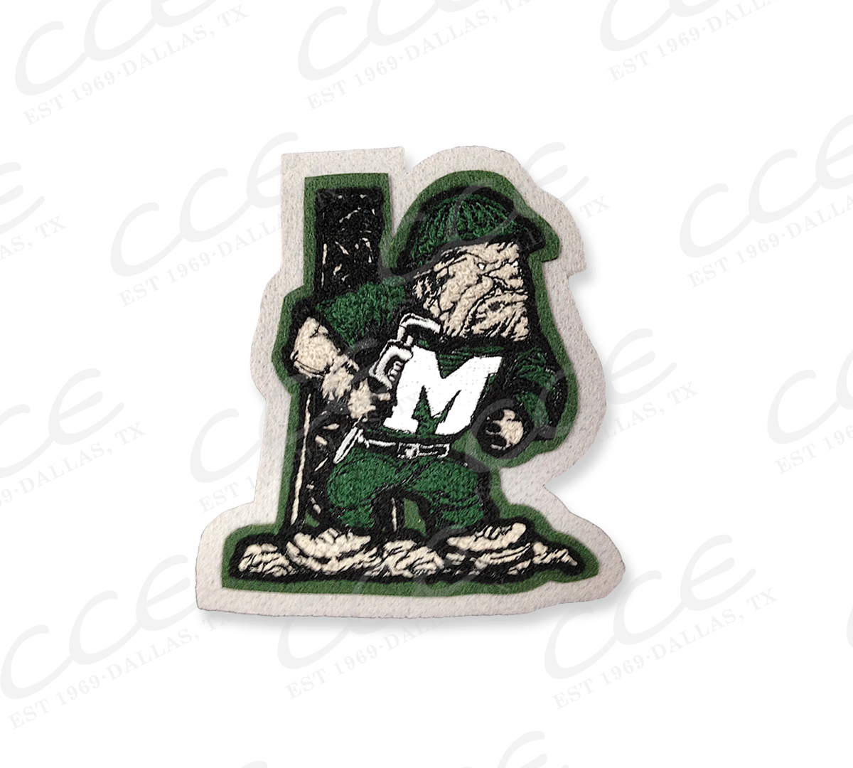 Muskogee HS (OK) Rougher Sleeve Mascot – SSR Jackets Patch Store