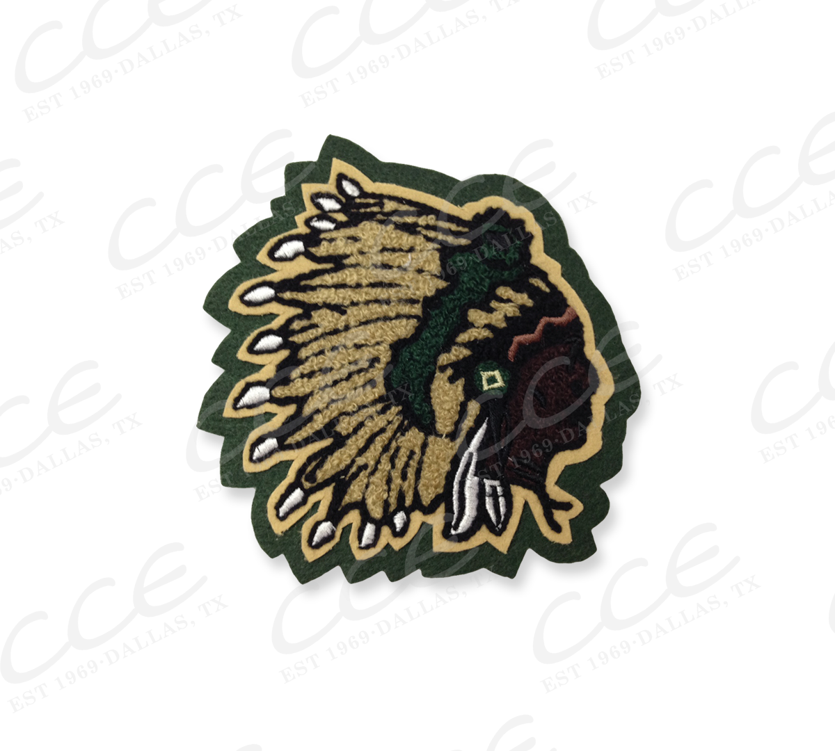 Seminole HS (OK) Chieftains Sleeve Mascot – SSR Jackets Patch Store