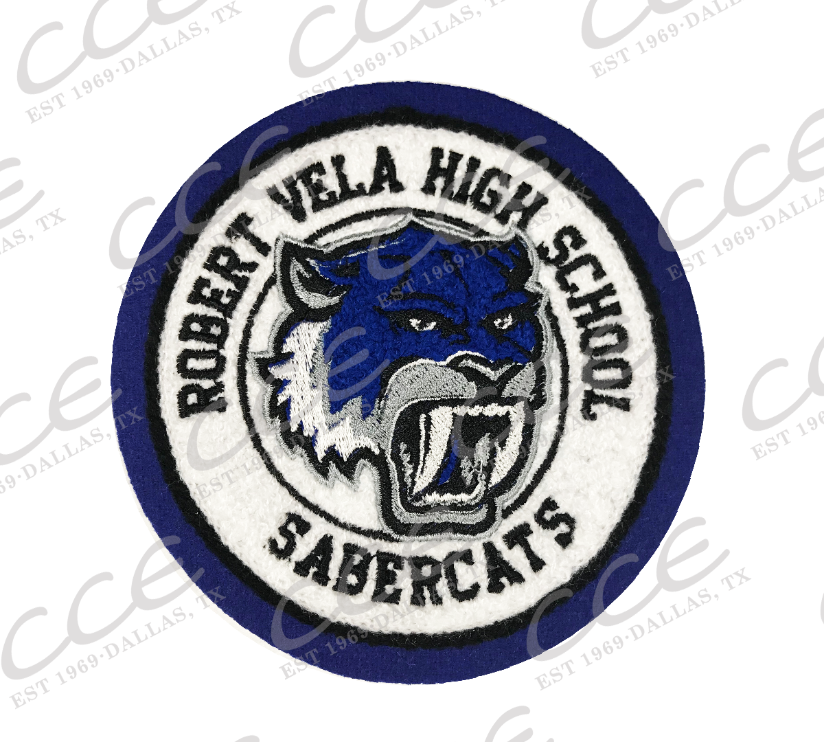 Robert Vela Sabercat Mascot – SSR Jackets Patch Store