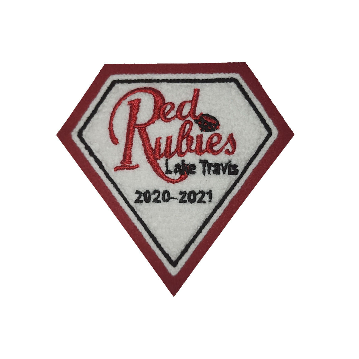 Lake Travis High School Red Rubies Sleeve Patch